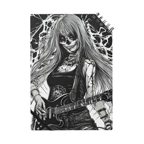 death metal girl ＝ＪＵＬＩＡ＝　 Notebook