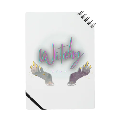 Witchy - ロゴ Notebook