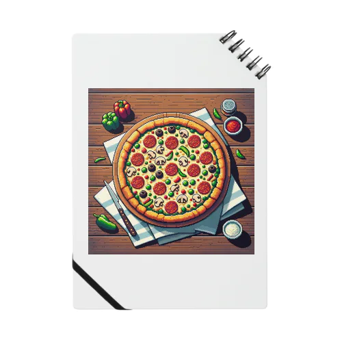 ピザのピクセルイラスト Notebook