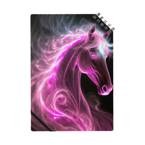 Ruby Flame Horse Notebook