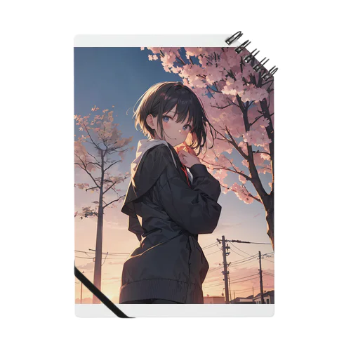 夕暮れ桜 Notebook