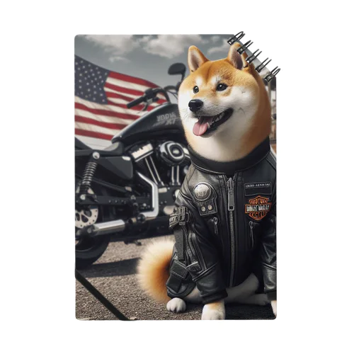 アメリカンライダー柴犬 ノート