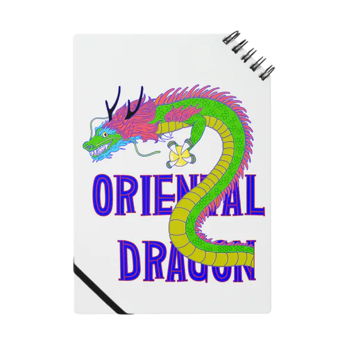 ORIENTAL DRAGON（龍）英字バージョン Notebook