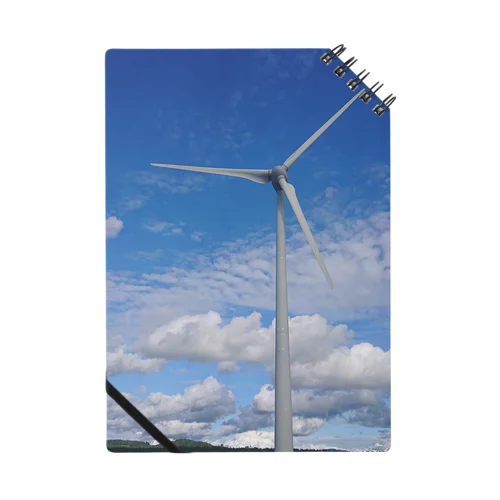 青い空と風車 Notebook