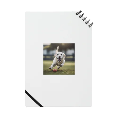 ラブラドール・レトリーバー 白 犬 ワンちゃん 可愛い ペット 癒やし ノート