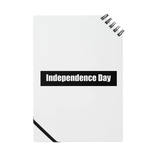 independence day 白文字 ノート