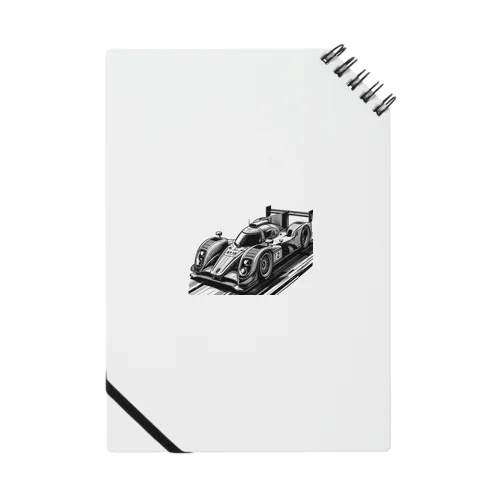 シャープなデザインのスポーツカー Notebook