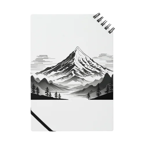キャンプファッション -The mountain- Notebook