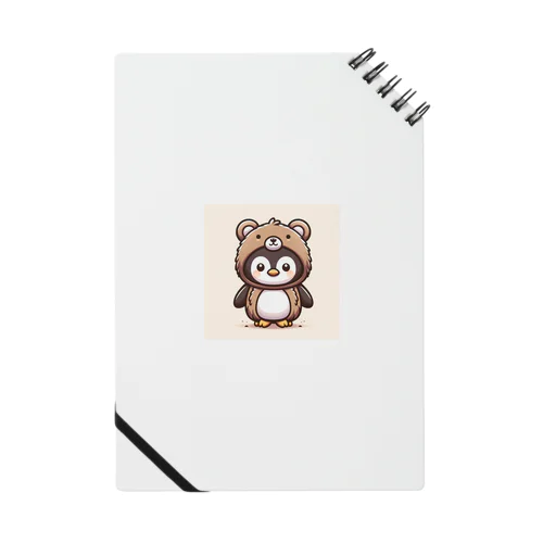 クマの着ぐるみを着たペンギン Notebook