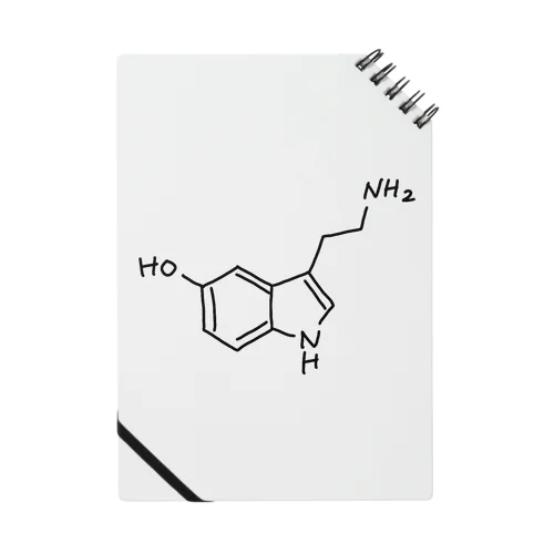 精神安定 セロトニン（ブラック）Serotonin（Black） ノート