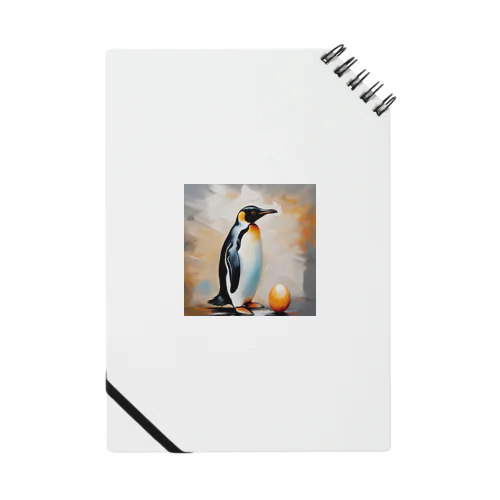 卵を温かく見守っているペンギン Notebook