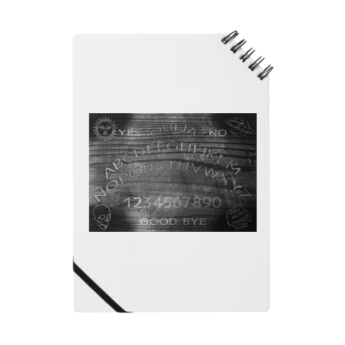 BLACK OUIJA BOARD USED Notebook