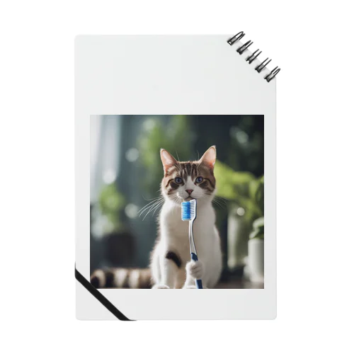 歯ブラシ猫 ノート