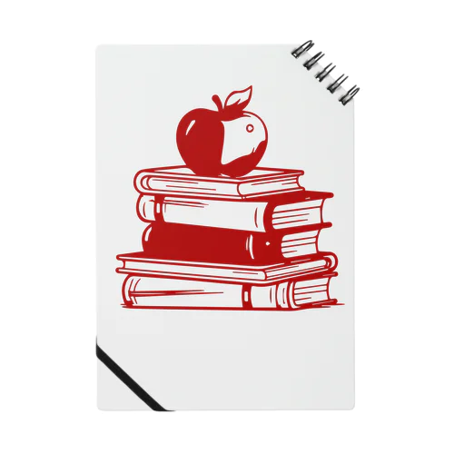 りんごと本　知恵の実 Notebook