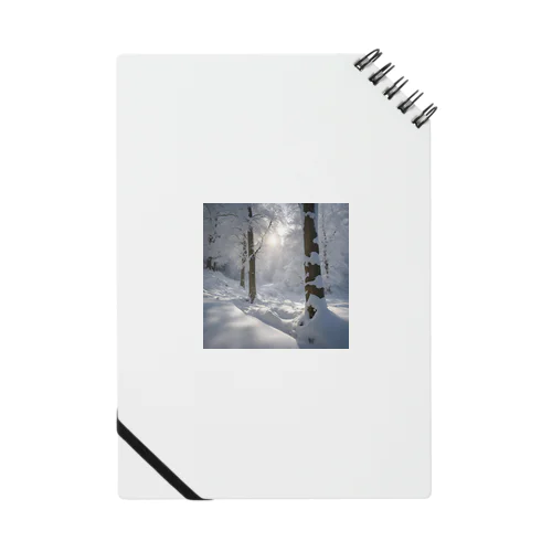 美しい雪景色グッズ Notebook