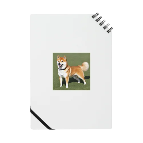 かわいい柴犬　赤毛 Notebook