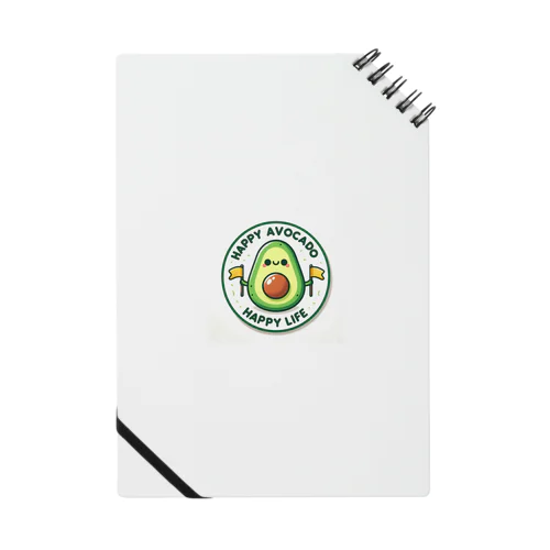 Happy Avocado 2 Notebook