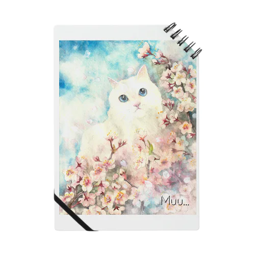 桜と猫ちゃん ノート