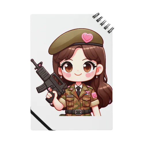 army girl Notebook