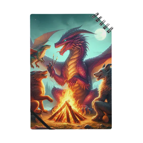 ドラゴンとその仲間たちのたき火会 Notebook