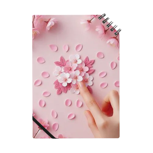 さくらの花びらで遊ぼう♪ Notebook