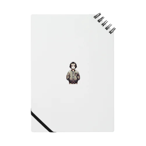 girl（pixel art） Notebook