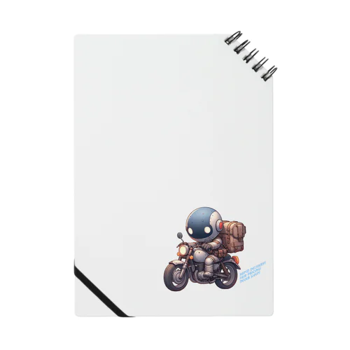 ロボットバイク便(濃色用) Notebook