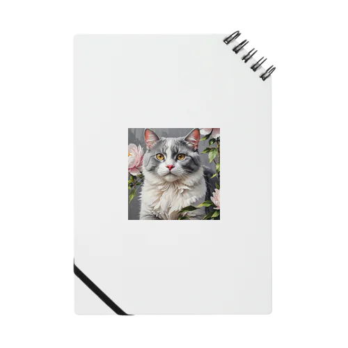 ピオニーと猫 Notebook
