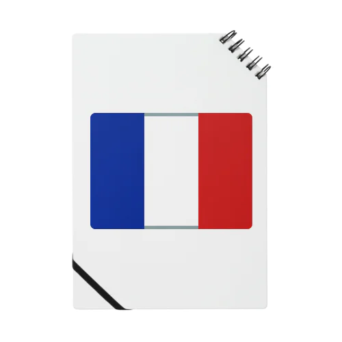 フランスの国旗 ノート