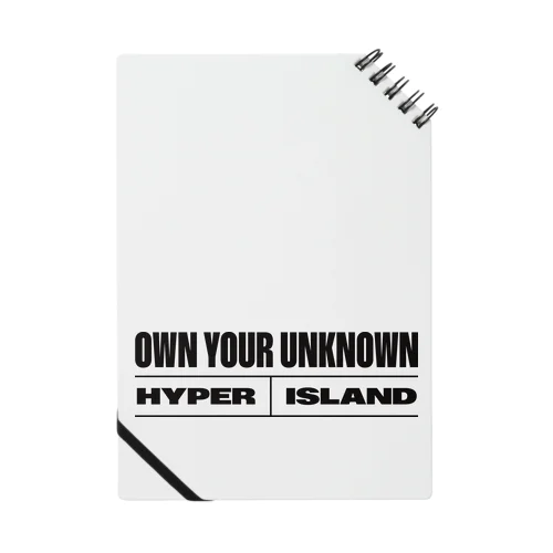 HYPER ISLAND JAPAN 公式グッズ Notebook