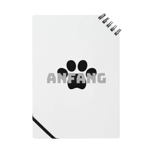ANFANG Dog stamp series  ノート