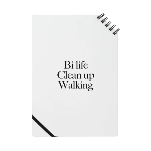 Bi life Clean up ノート Notebook