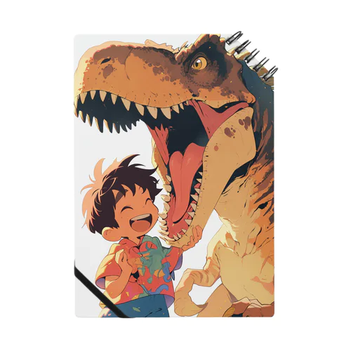 恐竜と少年　なでしこ1478 ノート