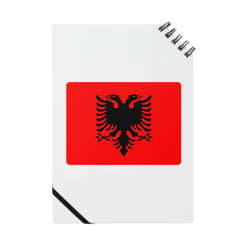アルバニアの国旗 Notebook