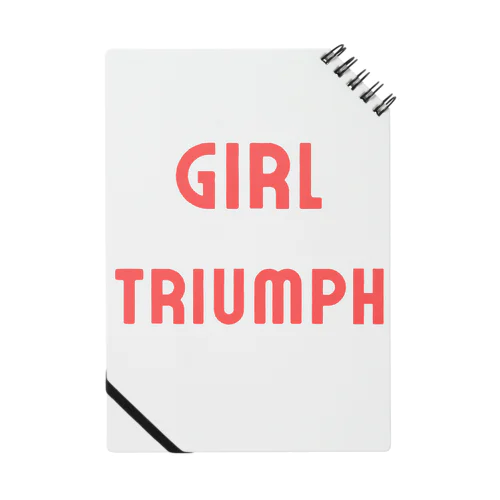 Girl Triumph-女性の勝利や成功を表す言葉 ノート