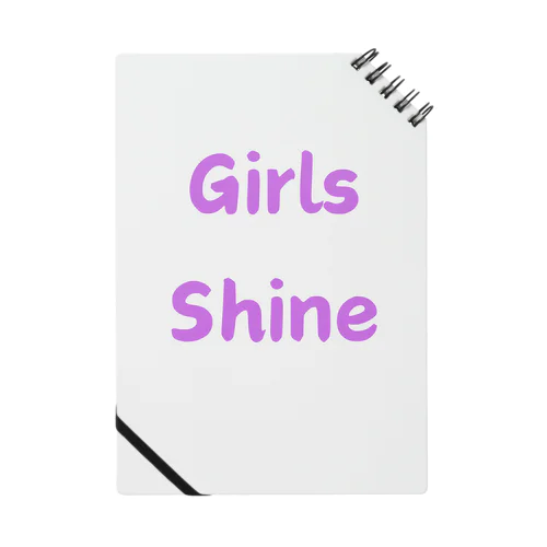 Girls Shine-女性が輝くことを表す言葉 ノート