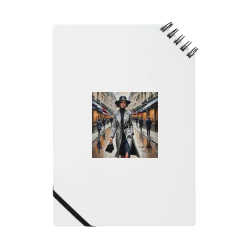 "Inspired by Parisian streets" Notebook