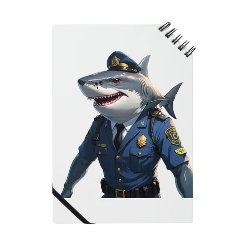 海の守護者：クールな警察鮫 Notebook