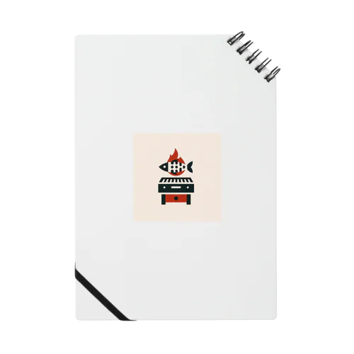 FlameFish Grille Notebook