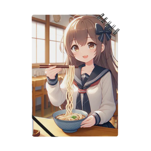 うどんを食べるjk ノート