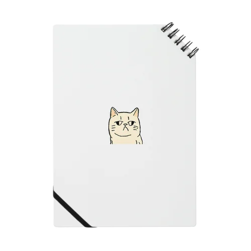 ふてくされたネコくん Notebook