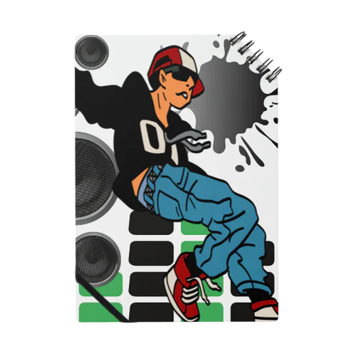 「Street Dance Vibes」 Notebook