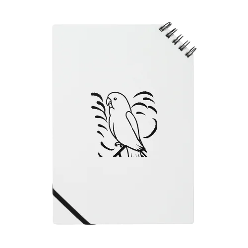 かわいいインコのグッズ Notebook