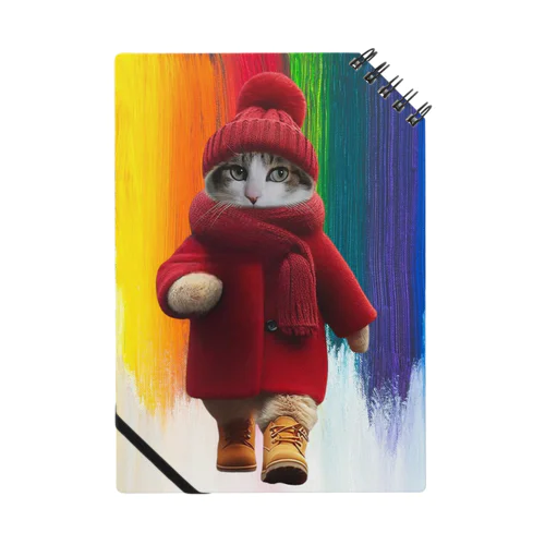 猫のゆずと７COLORS Notebook