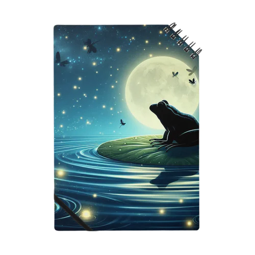 月夜のカエル Notebook