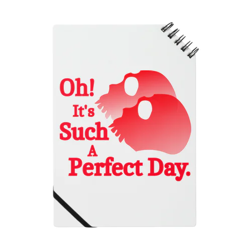 Oh! It's Such A Perfectday.（赤） Notebook