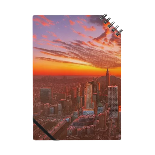 「都会風景」グッズ Notebook