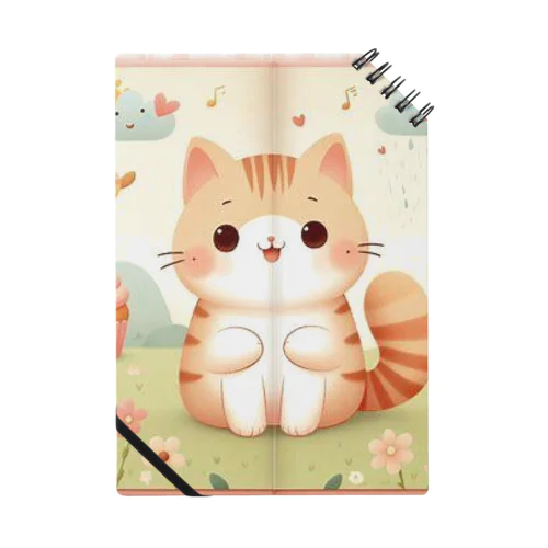 「可愛い猫」グッズ Notebook