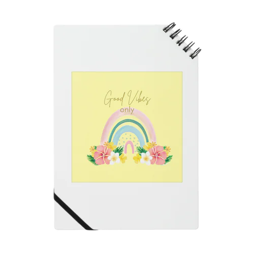 Rainbow_Good Vibes Only Notebook