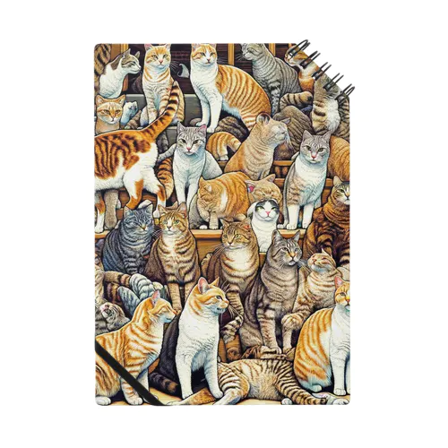 猫の大群 Notebook